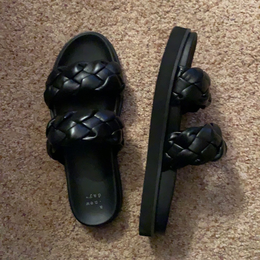 Braided Chunky Sandals